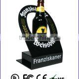 China Manufacturer Single Bottle Glorifier , Lighting Bottle Display