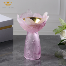 SAINT-VIEW 2022 New Collection Crystal Vase Manufactures Ramadan Mubkhar Backoor Gift Set Coffee Tray Gift Souvenir Shop Wholesale thumbnail-3