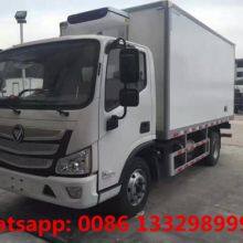 HOT SALE! FOTON AUMARK Cummins 141hp Diesel Cold Van Box Vehicle for Sale thumbnail-4