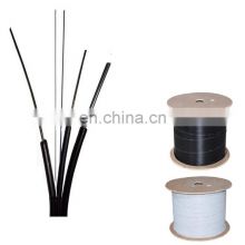 Factory price 1 2 4 6 8 CORES indoor outdoor KFRP Aerial FRP FTTH fiber optic drop cable