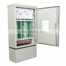 288 Cores Floor Standing SMC Outdoor Fiber Optic Equipment Cable Cross Connect Cabinet thumbnail-1