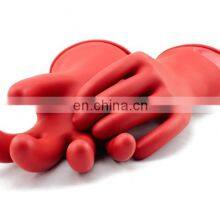 Class 0 Low Voltage 1KV Long Electric Worker Safety Hand Protection Latex Rubber Insulating Gloves thumbnail-1