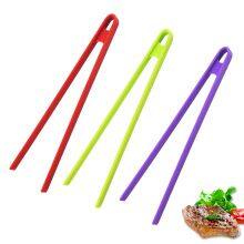 Kitchen Accessories Home and Kitchen Gadgets BBQ Tongs Silicone Bread Clips Serving Food Cooking Silicone Kitchen Tongs thumbnail-4
