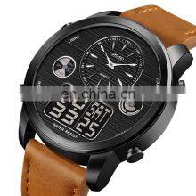 1653 Skmei High Quality Logo Brand Custom Wrist Watch Men Sport Military Watch Compass Dual Time Hour thumbnail-1