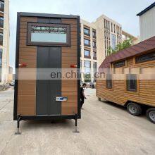 Galvanized Steel Frame Trailer on Wheels House and Mobile Sandwich Panel Modular House thumbnail-1