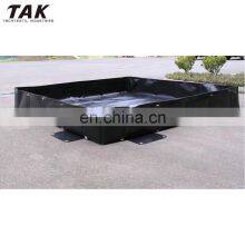 Ready Made 10'x10'x1' 12'x20'x1' 12'x30'x1' L-Rod Bracket Black Yellow Color Oil Containment Berm for Spill Control thumbnail-2