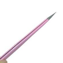 Pink Nail Enhancement Multifunctional Dual-purpose Tweezers Sticker Alloy Drill Special Pointed Double Ended Tweezers With Silicone Press Tool thumbnail-4