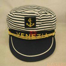 Captain Gray Cap - Berets, Peaked Cap, Cap, Cap Fun Party Hat Yacht Captain Captain's Hat -- Sailor Hat, Cap, thumbnail-3