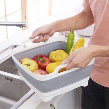 Collapsible Plastic Washbasin Bathroom Washbasin thumbnail-2