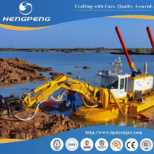 Versatile Amphibious Suction Dredger for Shallow Water and Sand Mining