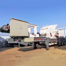 50 ton vehicle mounted stone crusher with hourly production capacity