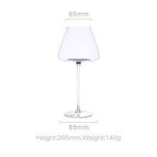 Free Samples Clear Luxury Goblet Crystal Wine Glasses Stemless Red Wine Glass Lead Free Long Stem Glassware thumbnail-2