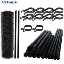 Easily Assembled 100 ft Used Industry Chain Link Wire Fence Galvanized Pvc Black Coated Diamond Security Fence Cyclone Wire Mesh thumbnail-6