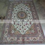 Handmade Double Knots Wool and Silk Apartment Corridor Carpet thumbnail-6