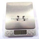 Best Selling Jewelry Stainless Steel Mens Punk Skull Earrings thumbnail-5