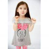 Cutest T-shirt Girl Pure Cotton Bunny Shirt 2014 thumbnail-1