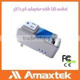 Universal Wall Socket 2 Port Usb Charger thumbnail-1