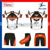 Breathable Customied Sublimated Men's Cycle Kits