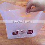 OEM Service Plastic Stripe Printed Die Cut Packaging Bag for Clothing thumbnail-1