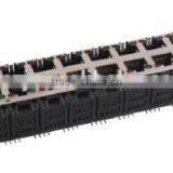 Shielded 2*N Ports RJ45 PCB JACK /Socket/Connector With LED thumbnail-3