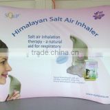 high quality tension fabric stand for trade show,advertisng equipment.