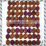 Semi Precious Purple Window Druzy thumbnail-1