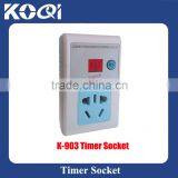 Electrical Socket Timer for time control and saving energy