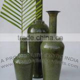 Marbleized Flower Vases