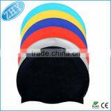 Colorful Customized Logo Available Printed Silicone Swim Cap thumbnail-1