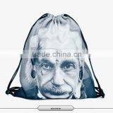 Durable Polyester Men Sport Drawstring Shoes Backpacks thumbnail-2