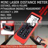 Range Finder Accuracy 2mm 40m 131ft Laser Distance Meter Area Volume Measurer thumbnail-2