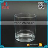 200ml transparent round candle glass jar/holder wholesale