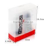 Customized Frosted Foldable Plastic Storage Box for Travel Pack thumbnail-2