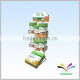High Quality Hangzhou Factory Metal Wire Tea Counter Display Stand