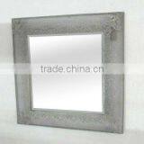 Antique Square Frame Metal Wall Decorative Mirror