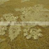 new high quality 3D floral lace embroidery lace swiss net lace for wedding garment