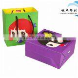 Hot Sale Full Color Cardboard Paper Packaging Bag for Baby Product