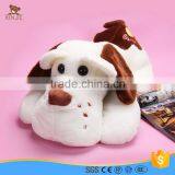 Custom Plush White Lies Prone Dog Toy thumbnail-1
