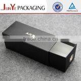 Matte Black Different Shaped Drawer Wine Gift Box thumbnail-2