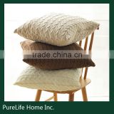 SZPLH 100% arylic knitted throw cushion
