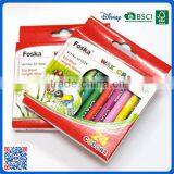 2016 Wholesale 24 Colors Wax Crayons in Paper Box Customized Logo Printed Crayons thumbnail-2