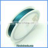 Wholesale 0.45mm Blue Tiger Tail Stainless Steel Jewelry Wire JTW-S005 thumbnail-1