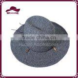Women Straw Hat for Sale Panama Fashion Wide Brim Straw Hat Two Tone Color Panama Hat thumbnail-3