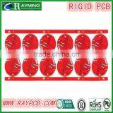 Rigid Red PCB With 12 Layer