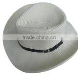 Zhejiang Manufacture First Grade Cool Design Straw Cowboy Hat thumbnail-4