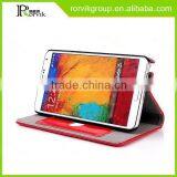 Stents Mobile Phone Case Leather With Great Price for Samsung Galaxy NOTE 3 thumbnail-2