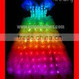 Showgirl Color Change LED Costume Clothes