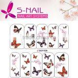 NAIL ART TATTOOS STICKER WATER DECAL /buttferfly Water Transfer Nail Stickers of Flowers thumbnail-4