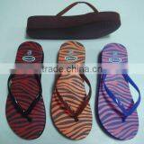 663 LOULUEN Fujian Stock Woman EVA PVC Beach Thong Sandal Slippers thumbnail-1