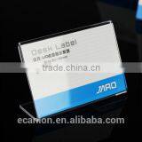 4*6cm Clear Acrylic Transparent Price Tag Stand thumbnail-3